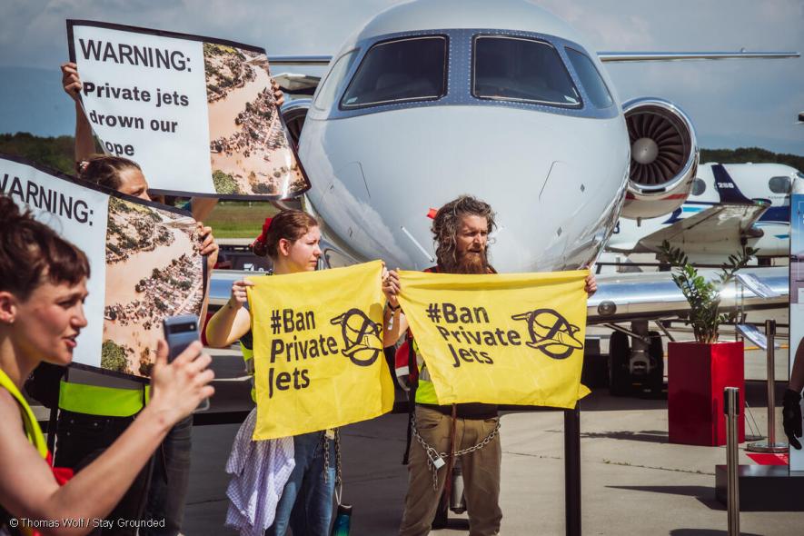 Climate Activists Target Jets, Yachts, Golf in String of Global Protests Against Luxury