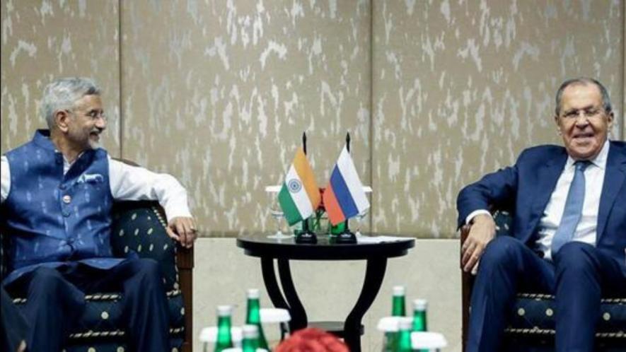 India’s External Affairs Minister S. Jaishankar (L) met Russian Foreign Minister Sergey Lavrov, Jakarta, September 6, 2023