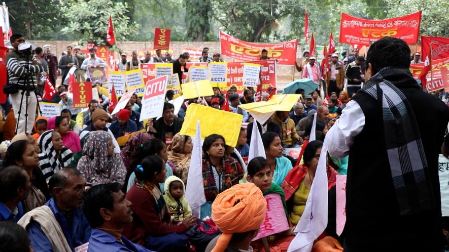 The 3-day nationwide protest called by CTUs and SKM against government policies ended today, with a call to defeat BJP in the 2024 elections if their demands are not met.