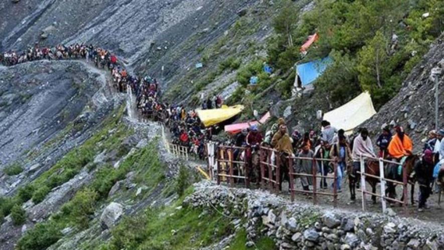 BRO Project Beacon involved in restoration and improvement of Amarnath Yatra track says completion of task “historic”; Regional parties say construction poses serious threat to fragile ecology