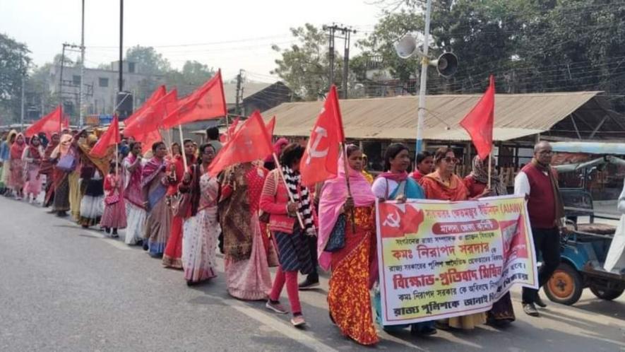 .the fighting women of Sandeshkhali 