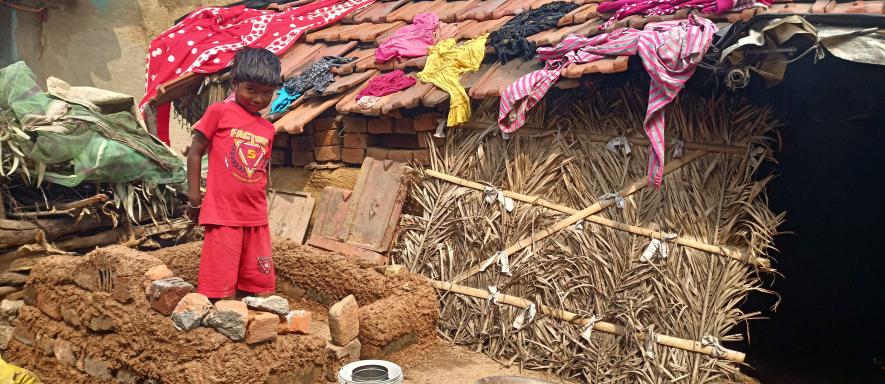 House conditions of Badulara village Bauripara of Bankura 1 Block, Bankura.