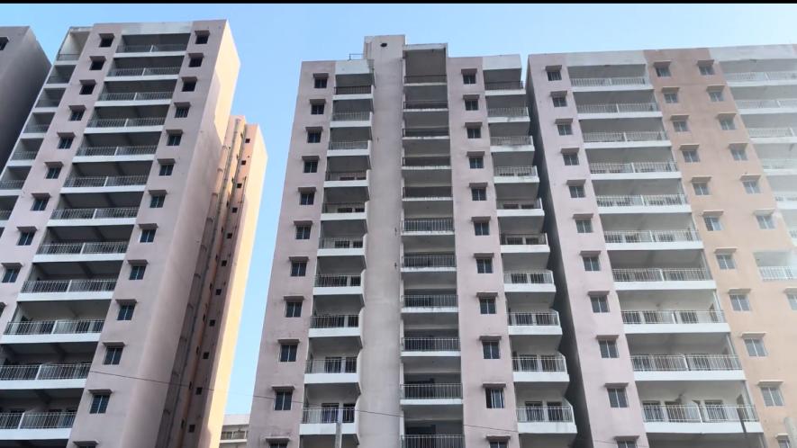 Rehabilitation Building Next To Jailorwala Bagh Slum, Ashok Vihar, Delhi.