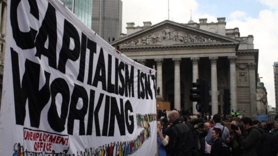 Protesta por la crisis del G20 en Londres en abril de 2009. Foto: Wiki commons