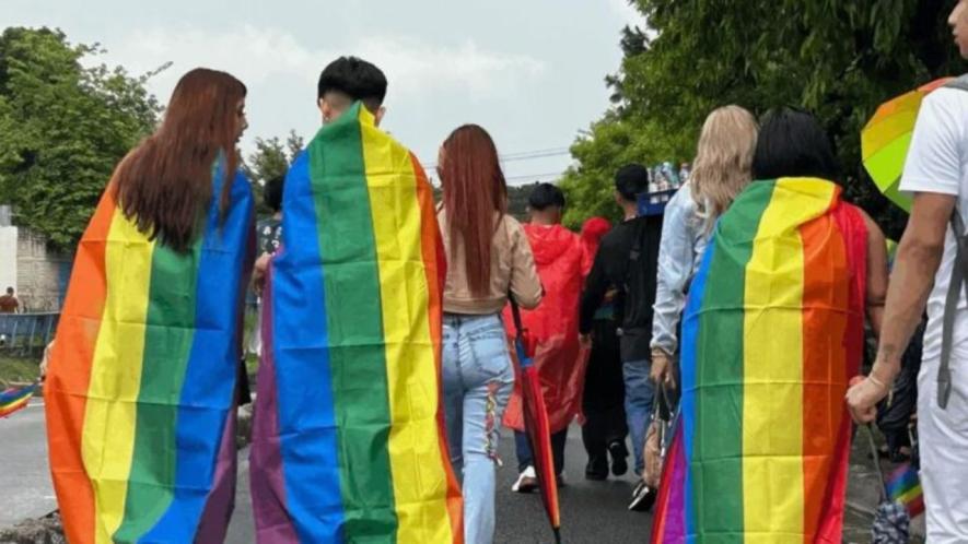 The Pride march in El Salvador’s capital, San Salvador, on June 28, 2025. Photo: Suchit Chávez