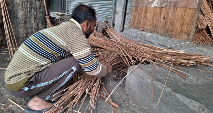 Every family in the village has been engaged in willow work for generations (Photo - Umar Farooq)