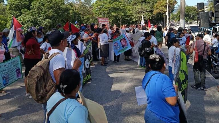 Commemoration event for the Day of the Salvadoran Trade Unionist. Photo: BRRP