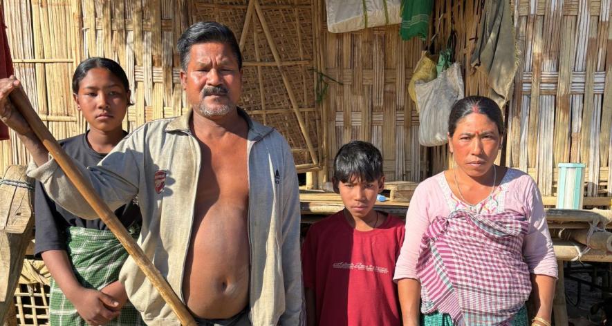 For the people of Sivaguri, climate change did not just wash away land but it scattered a village and fractured many lives (Photo - Sayantani Deb, 101Reporters)