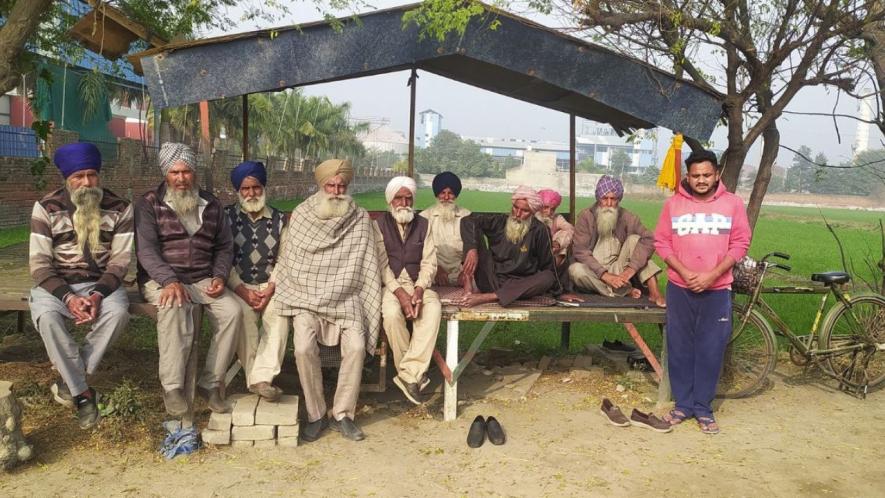 Farmers opposed a proposed ethanol factory in the Tibbi area (Photo - Amarpal Singh Verma, 101Reporers)