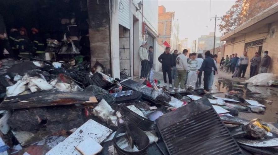 Aftermath of protests in Iran on January 10, 2025. Photo: IRIB