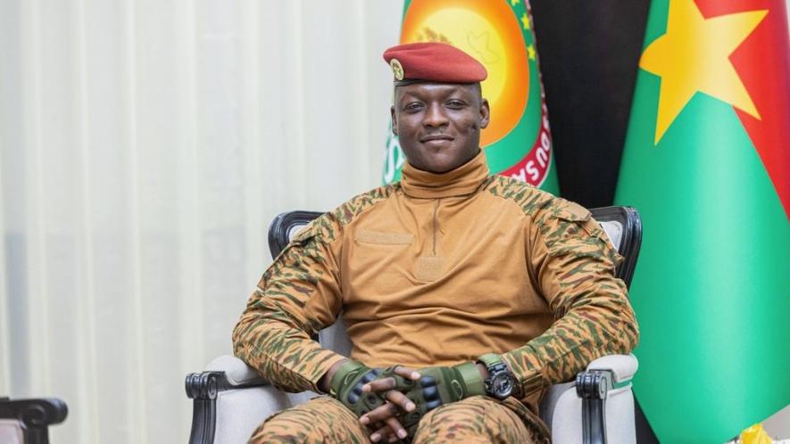 Captain Ibrahim Traoré of Burkina Faso attends the Alliance of Sahel States (AES) second summit on security and development in Bamako, Mali, Tuesday, Dec. 23, 2025. Photo: AP