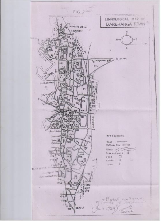 Map Of Darbhanga Town How Ponds In Darbhanga Town Are Vanishing Into Thin Air | Newsclick