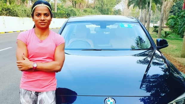 Dutee Chand tries to sell her BMW