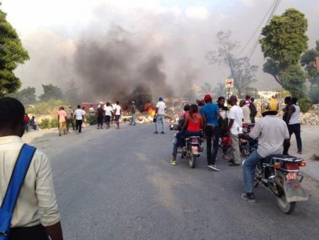 Protests in Haiti Owing to Fuel Price Hike