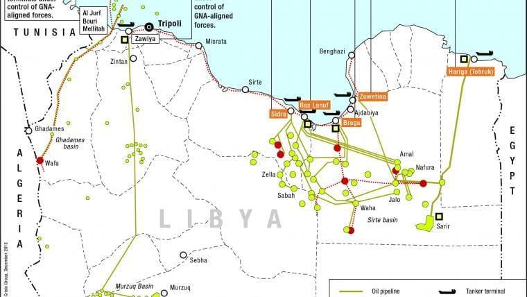 Libyaâs âoil crescentâ between Sirte & Benghazi 