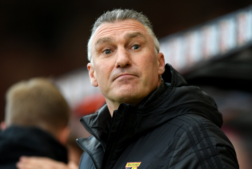 Watford manager Nigel Pearson