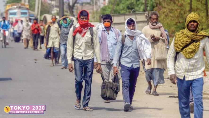 The migrant labourer crisis and walk during coronavirus lockdown