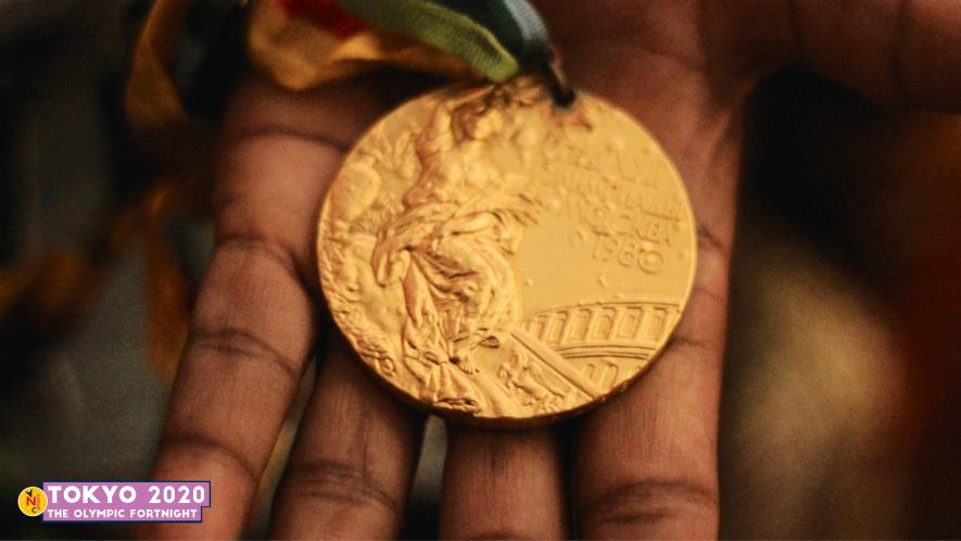 Olympic gold medal from the 1980 Moscow Olympics