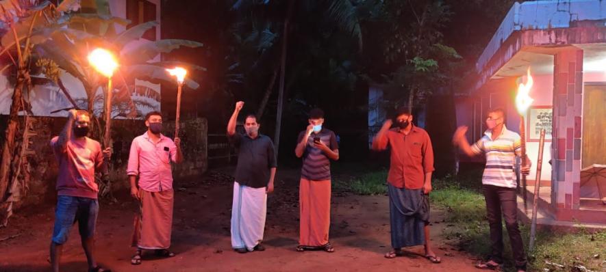DYFI Protest Kerala