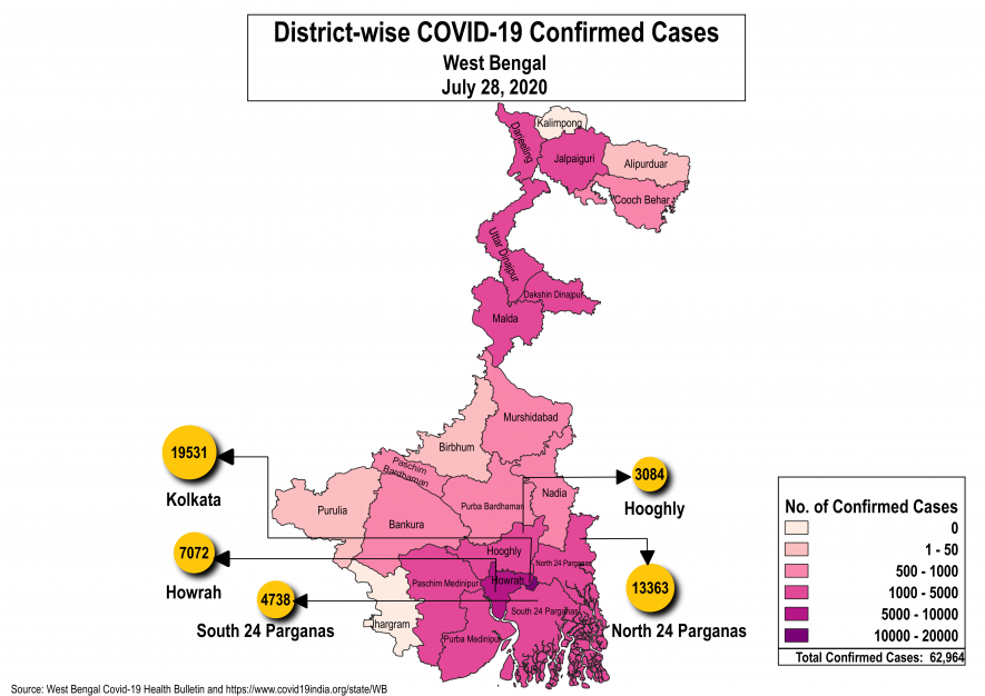 Confirmed Cases West Bengal