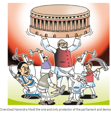 Saviour Complex: Recent Cartoons From the BJP | NewsClick Saviour Complex: Recent Cartoons From the BJP | NewsClick